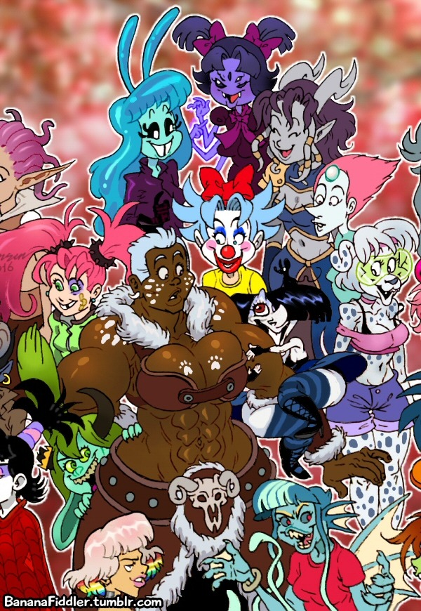 vaskurknsfw: dem-tec:  dem-tec-art-and-roasts:  khnoth-art:  kindahornyart:  bananafiddler: