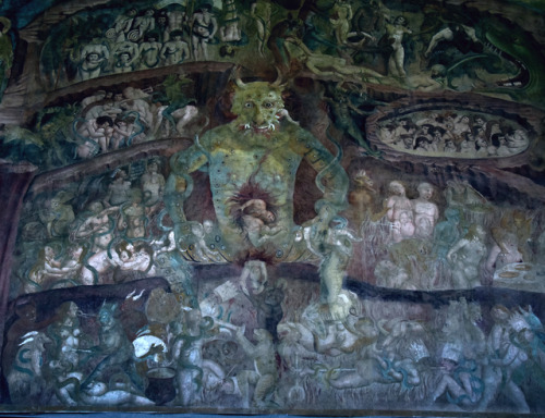 fallbabylon: The Devil Presides over Hell in the Last Judgement- Pisa, Italy.