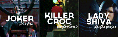 the-jason-todd: gotham rouges in the arkham games 