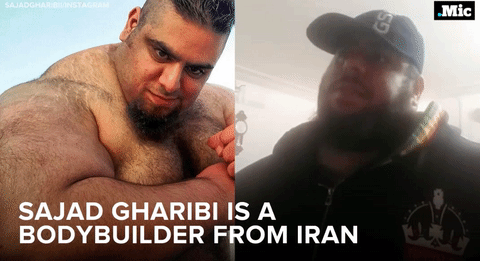 micdotcom:  Watch: Meet the 24-year-old Iranian Hulk who’s fighting ISIS