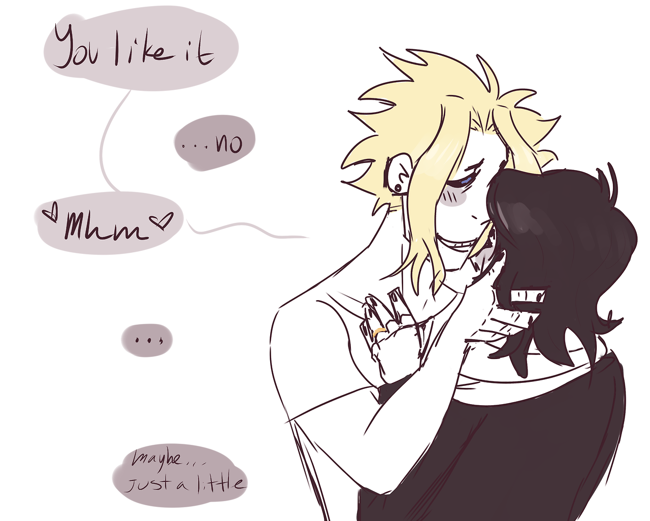 bookoartdrew:they’re in love