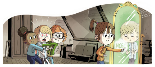 The new J’aime Lire (November issue) is out ! I illustrated the scary story “Le Pacte du