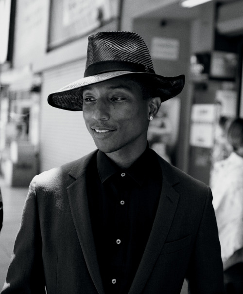 billidollarbaby:  Pharrell Williams by Peter Lindbergh for WSJ Magazine Men’s Style September 2014  Read more over at: http://billidollarbaby.com/pharrell-williams-peter-lindbergh-wsj-magazine-mens-style-september-2014/ 