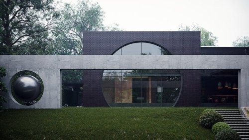architorturedsouls: Oko House / Sergey Makhno Architects