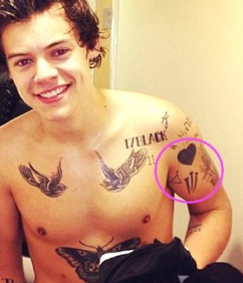 10 of Harry Styles Best Tattoos  CelebMix