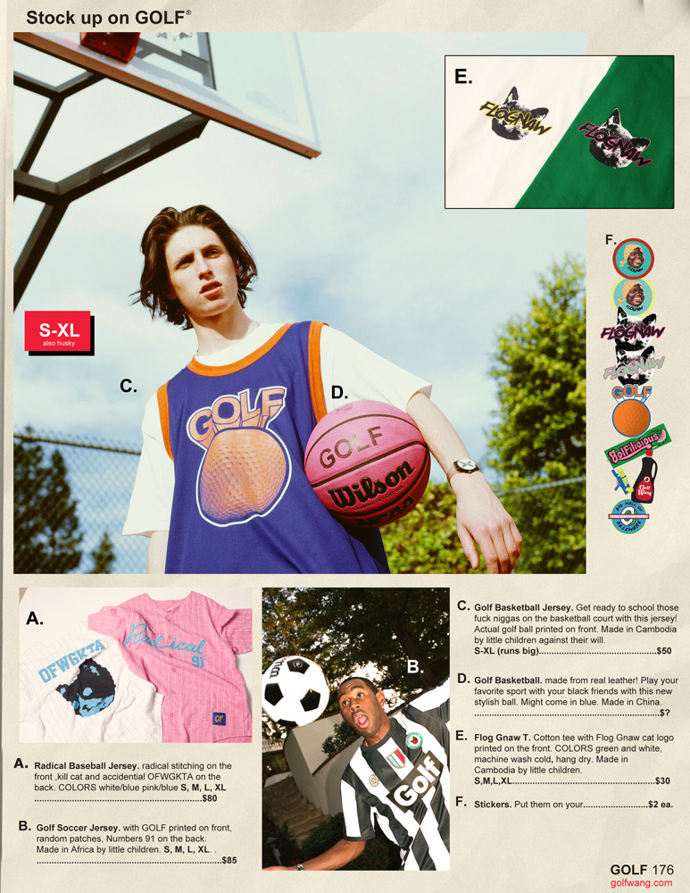 snuffed-0ut:  tyler-daily: GOLFWANG S/S 2014 / MARCH 8TH   Give me all of it  someone