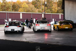 radracerblog:  Mazda Rx-7 fd / Nissan Skyline R34 