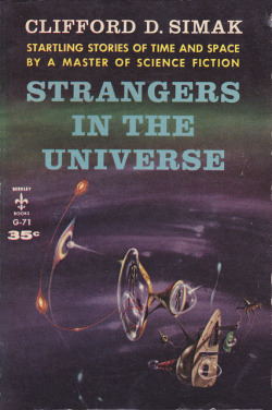 vintagepaperbacks:  Clifford D Simak - Strangers