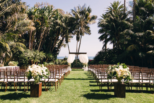 Romantic Santa Barbara Wedding porn pictures