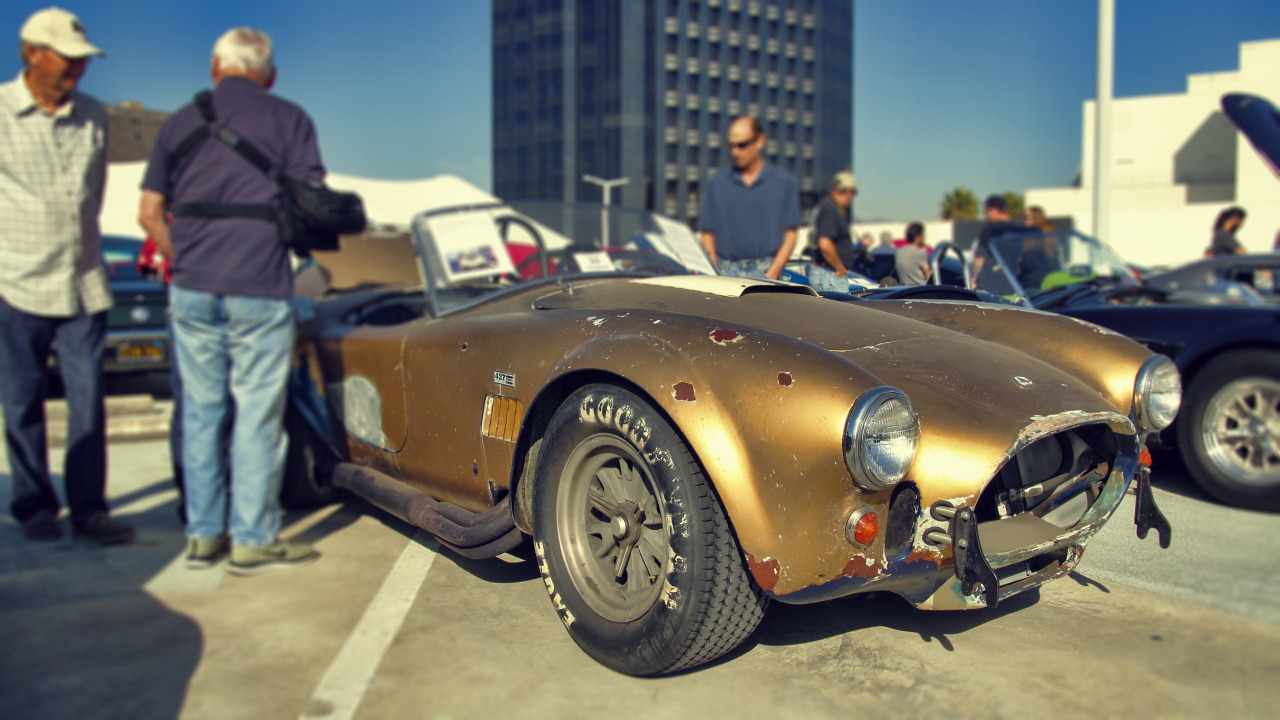 yessir-youarefat:  Shelby Cobra 427 Rat Rod Carroll Shelby Cruisein, Petersen Automotive