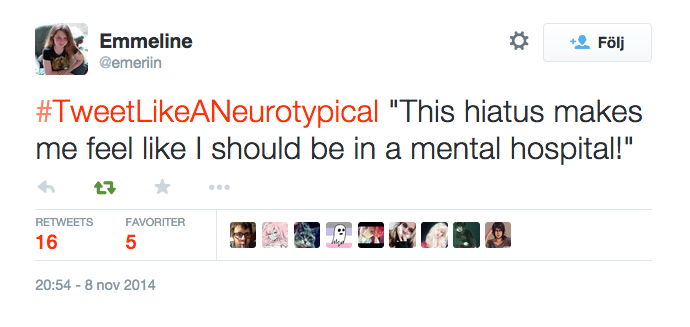 politicalsexxxkitten:  mpreg-tony:  poparoll:  some gems from the #TweetLikeANeurotypical