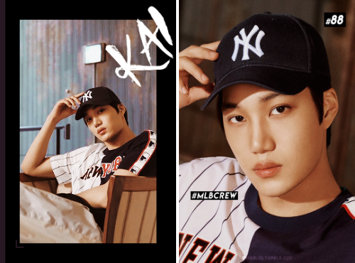ohsehuns: EXO x MLB 2018 #MLBCREW
