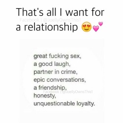 Ya.  I want a make-believe relationship
