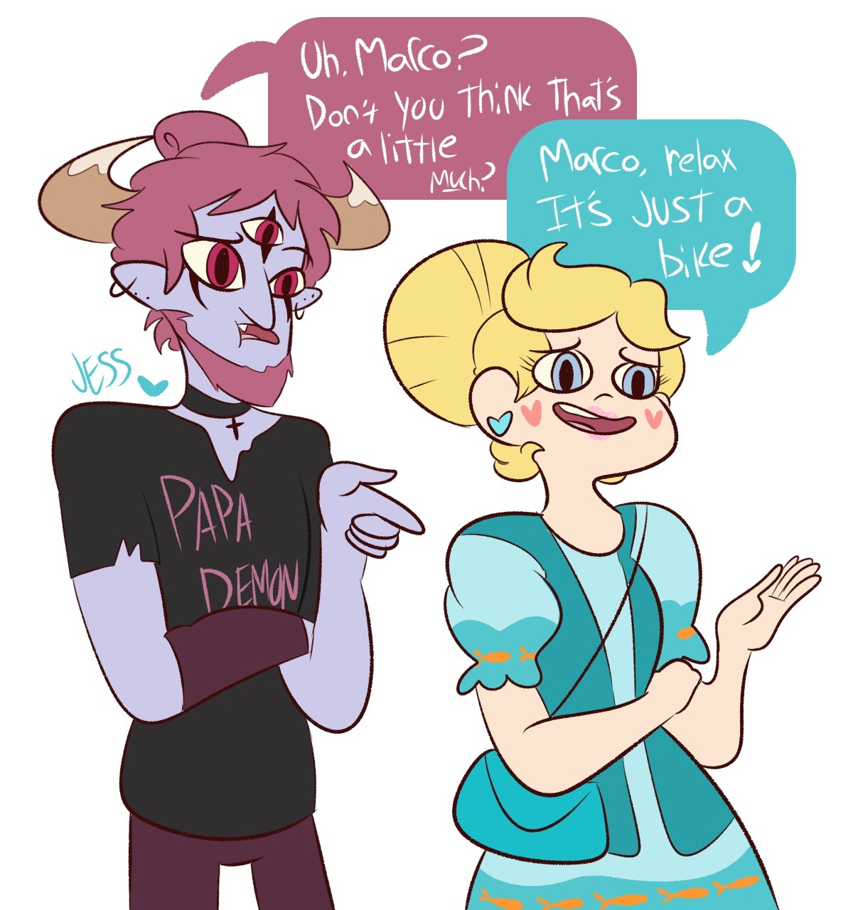 Star vs the forces of evil marco x tom