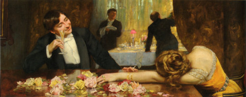 fleurdulys:  The End of the Evening - William A. Breakspeare 