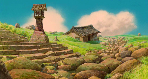 anime-backgrounds:As if you don’t already know… The great masterpiece by Hayao Miyazaki. Spirited Aw