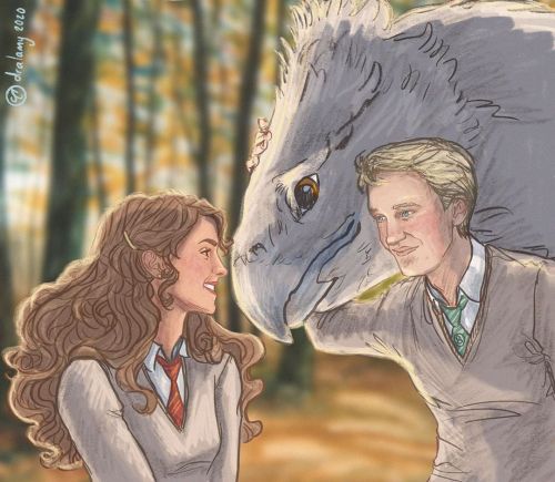 Buckbeak the hippogriff . . #dramione #dracomalfoy #hermionegranger #stayhome #stayathome #yomequed