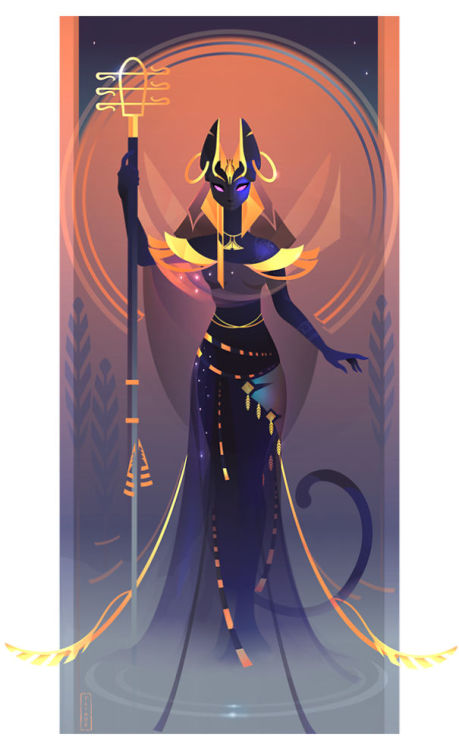 reapercollection:  Egyptian gods by Yliade