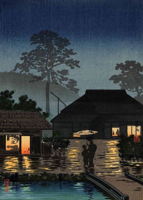 Tsuchiya Kōitsu aka Tsuchiya Koitsu aka 土屋光逸 (Japanese, 1870-1949, b. Hammamatsu, Japan) - Long Spel