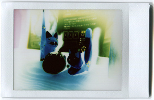 lomographicsociety: Lomo’Instant Super Flash Solarization I have found a way to invert the col