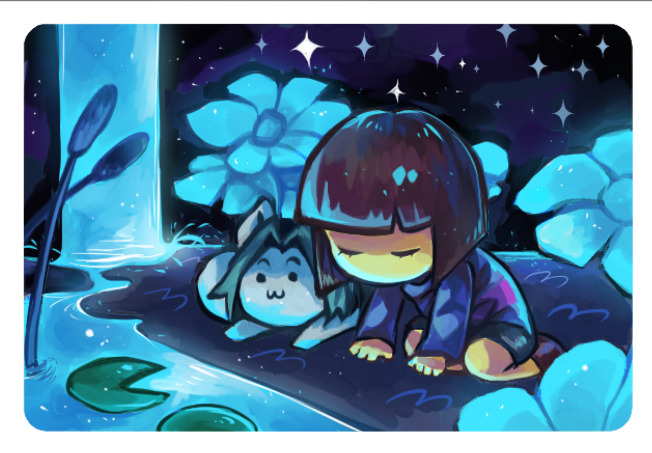 rain-yuqian:    Dedicate the memories of journey to our beloved Undertale.  