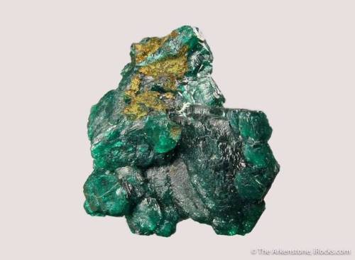 EuchroiteThe lovely green of copper colours this rare arsenate mineral, named after the Greek for be