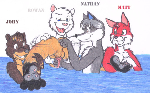 This Is A Draw Dakorange Did For Me, Trading It For This Story I Wrote ^_^ Rowan And John Are My New