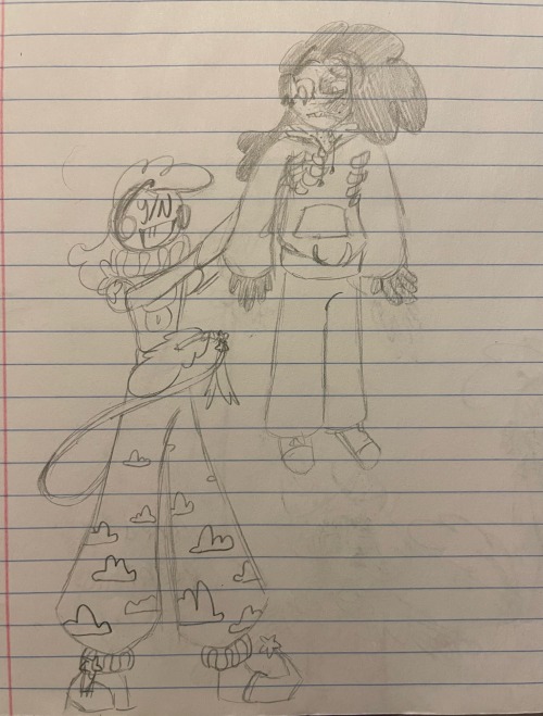 Merry Christmas And Happy New Year! I Was Your Secret Santa @tmuse-ac ! I Drew Your Role Swap Au!