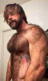 jantoni0:thehairymenhunterisback:I’d love to bury my face in his hairy ass and hunt for his pink slit like a truffle pig.  BEL OURS HIRSUTE !