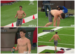 hothungjocks:  Griff Whalen (Stanford Cardinal &amp; Indianapolis Colts) 