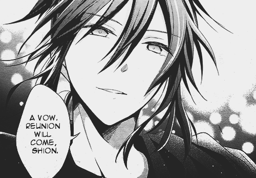hakaitoshi:  NO. 6 Chapter 35 { 1 / 2 } { Their lips overlapped.  It was a searing,