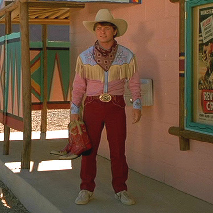 robot-wank:  robot-wank: *remembers the fucking outfit marty mcfly wore in back to the future 3* today is a good day Truly Iconic 