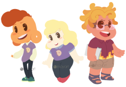 imayart:  Lineless Chibis Group 2 and 3: Beach City Youths and Beach City Cool Kids!Decided to upload two sets together from now on, so that there aren’t too many posts of these, cuz there’s gonna be a lot of characters.Please do not use or repost