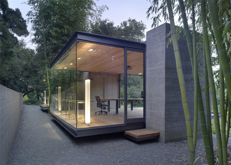 thekhooll:  Tea Houses Architects Swatt | Miers have suspended three glass pavilions