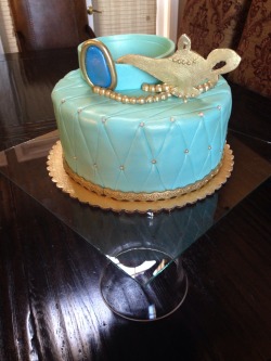 bphp:  Princess jasmine inspired cake 
