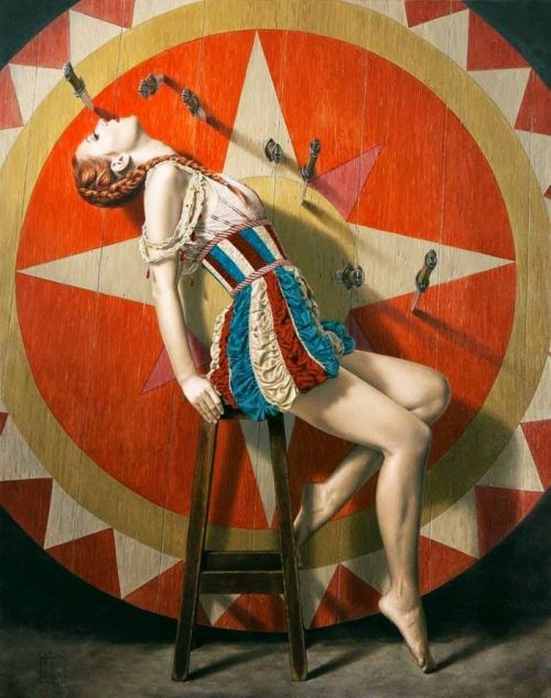 having-it-all: Sergio Martinez (Chile, 1966 - ) The Knife Thrower’s Assistant