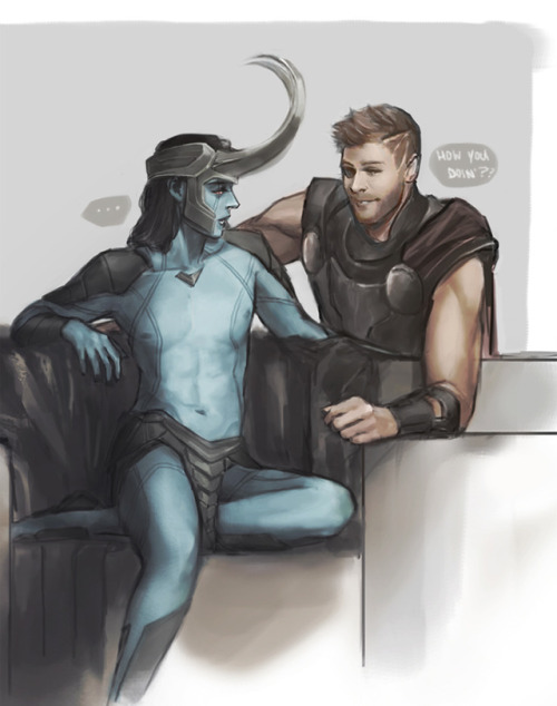 infras:Au … Thor makes nice with the foreign dignitary