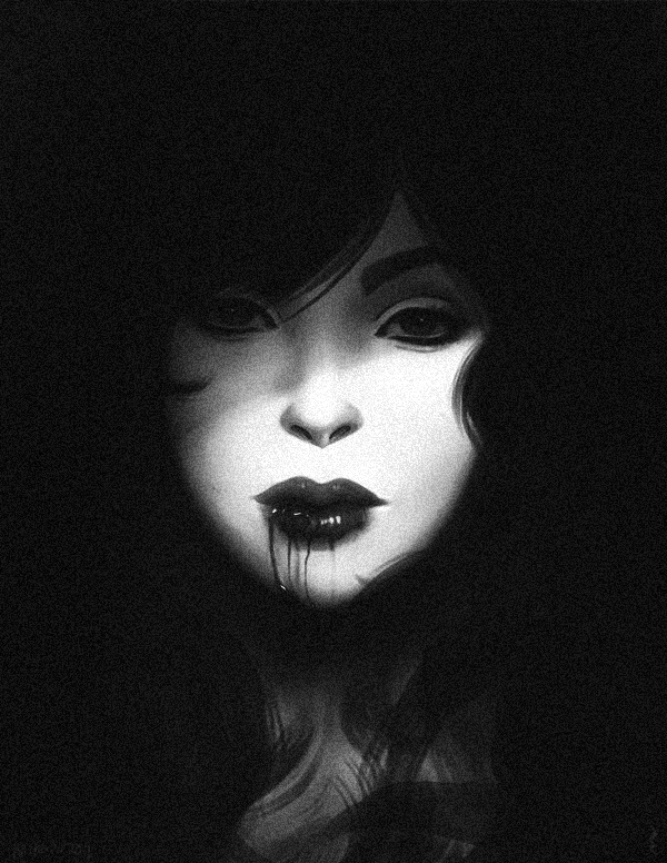 darkestdee:  Sayonara by Amanda-Kihlstrom More edits here: ^(OvO)^