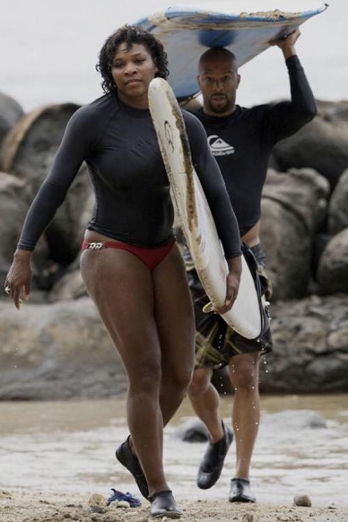 Serena williams beach body