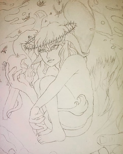 I’m painting something for halloween and i usually don’t like putting up unfinished stuf