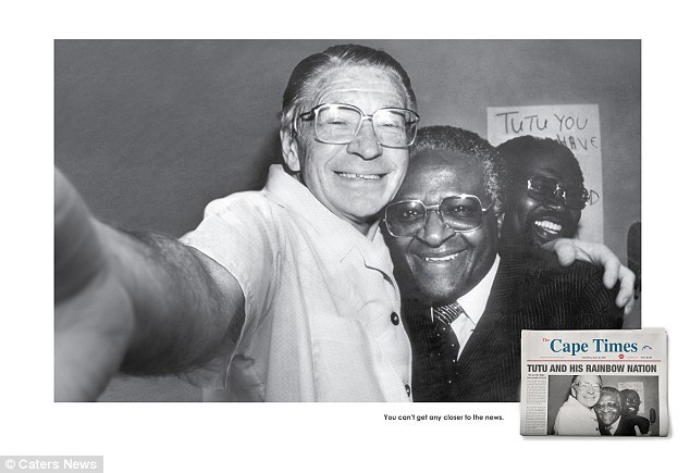 heyfunniest:  Iconic images re-imagined for fascinating South African ad campaign.