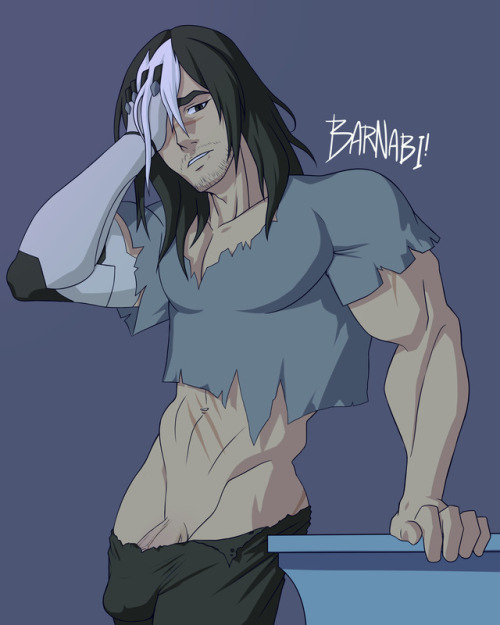 Shiro from Voltron Legendary Defender. Long hair version NSFW version in:  lupin-barnabi.tum