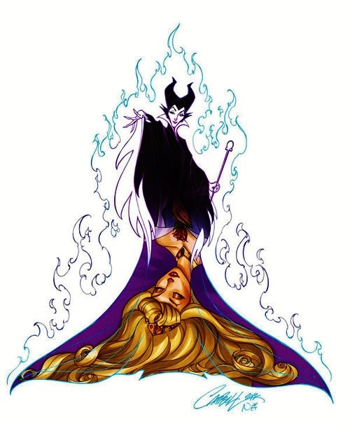 therealbarbielifts:  fashionfreakfrenzy:  Disney Villains and Heroines  These drawing are ridiculous