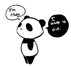 the-big-bad-wolf-art:  we think the same way panda 