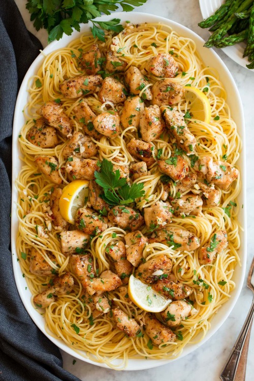 daily-deliciousness:Chicken scampi