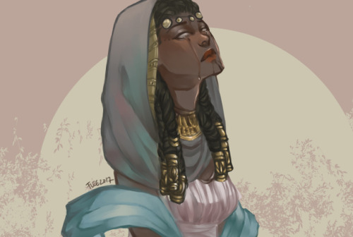 the-quiet-fire-of-defiance: fionnsartings:Part of my Middle Earth redesigns.Nienna, one of the Valar