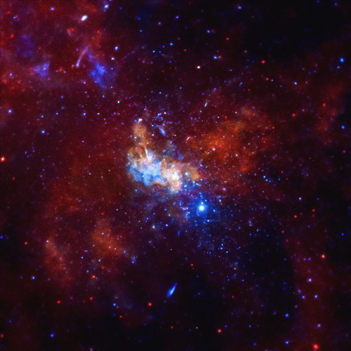 rainbowfedoras:just—space:The giant black hole at the center of the Milky Way may be producing