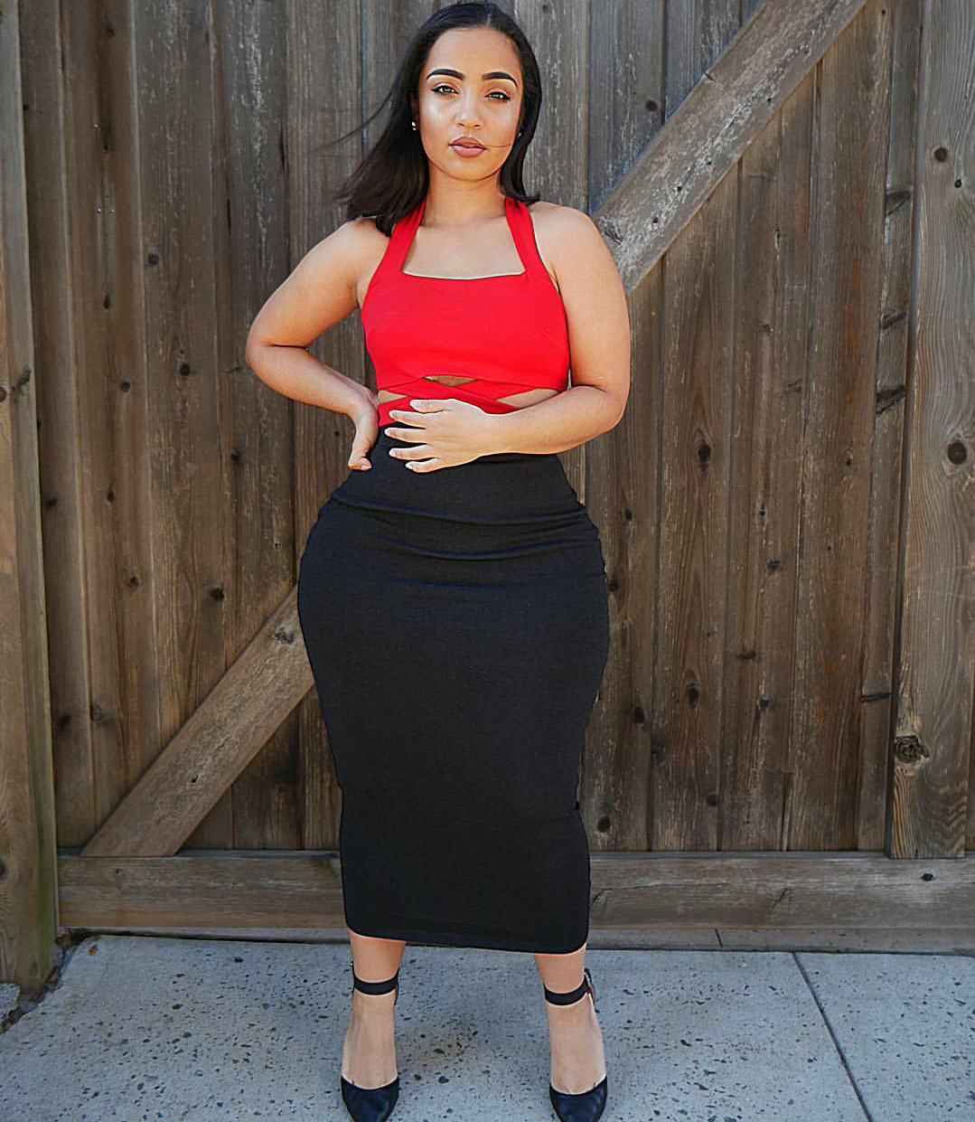 thicksexyasswomen:  doubl-d:  @kissedbyken  My Boo