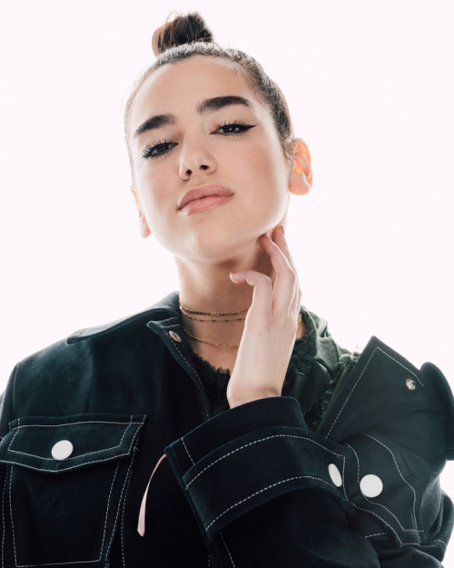 Dua Lipa came by the office and we were all Head on over to the article for more photos, and le