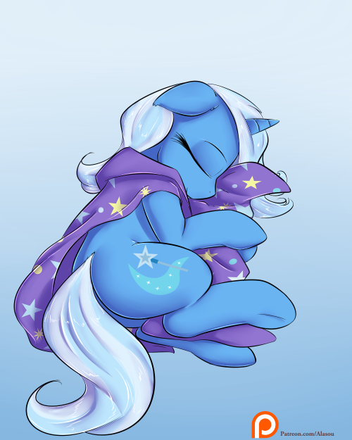 alasou:  Next Trixie did for patreon. Isn’t she cute?  <3
